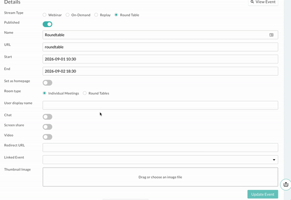 streamGo Roundtable Setup